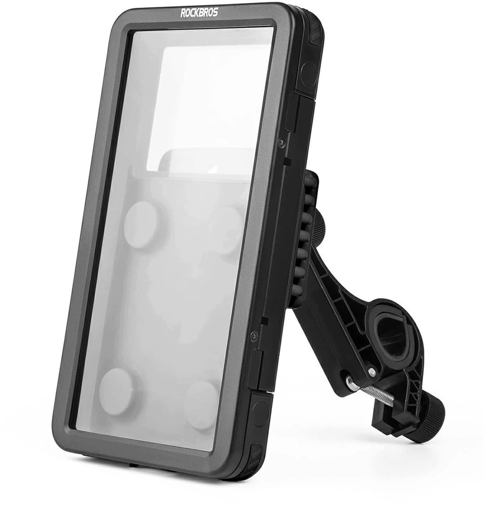 Rockbros HW-87 Magnetic Atsparus vandeniui Phone Holder - Juodas
