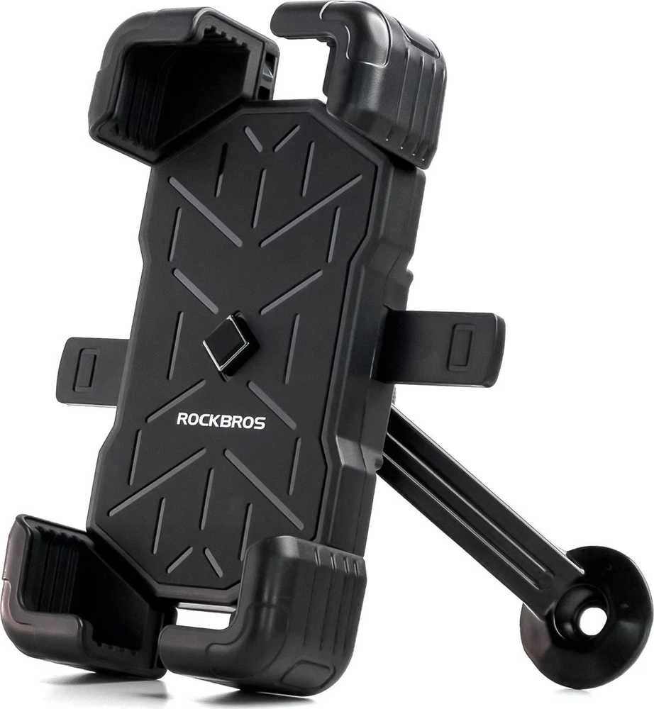 Rockbros 25210030007 phone holder for motorcycle – juodos spalvos
