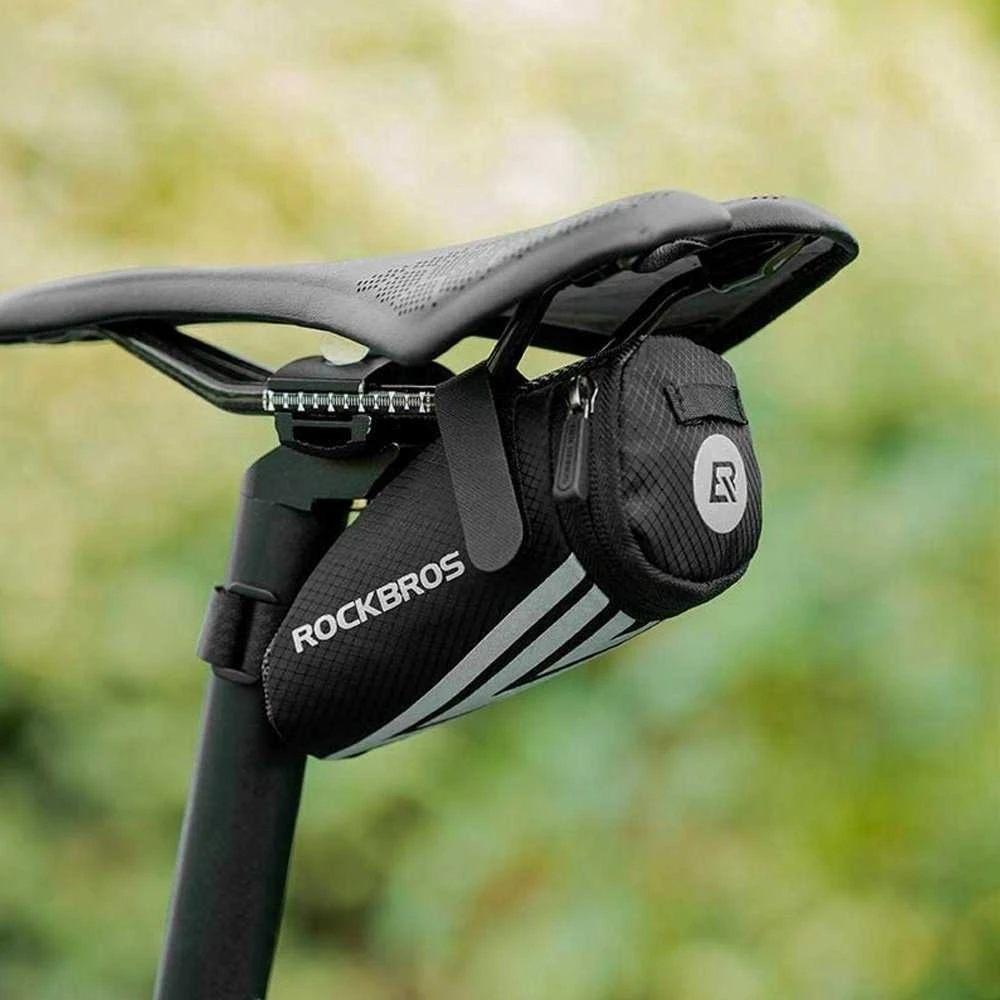 Rockbros C28 dviračio krepšys under the saddle – juodos spalvos
