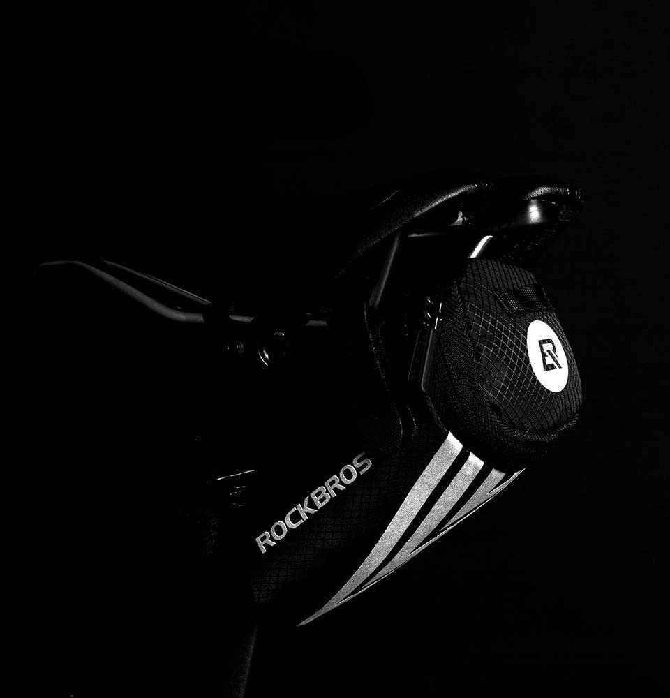 Rockbros C28 dviračio krepšys under the saddle – juodos spalvos