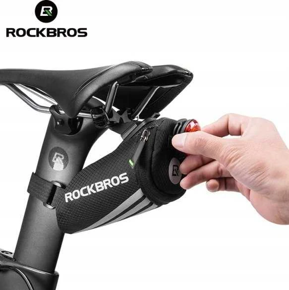 Rockbros C28 dviračio krepšys under the saddle – juodos spalvos