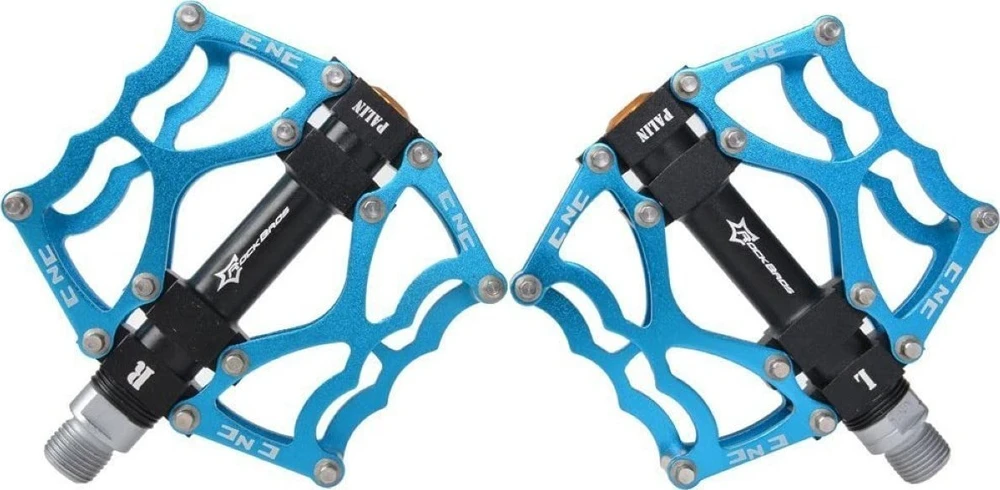 Rockbros JT201012LBL bicycle pedal set – mėlynas