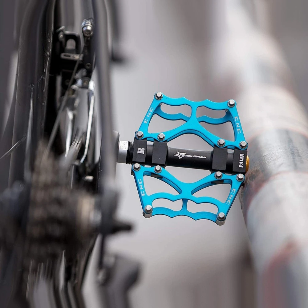 Rockbros JT201012LBL bicycle pedal set – mėlynas
