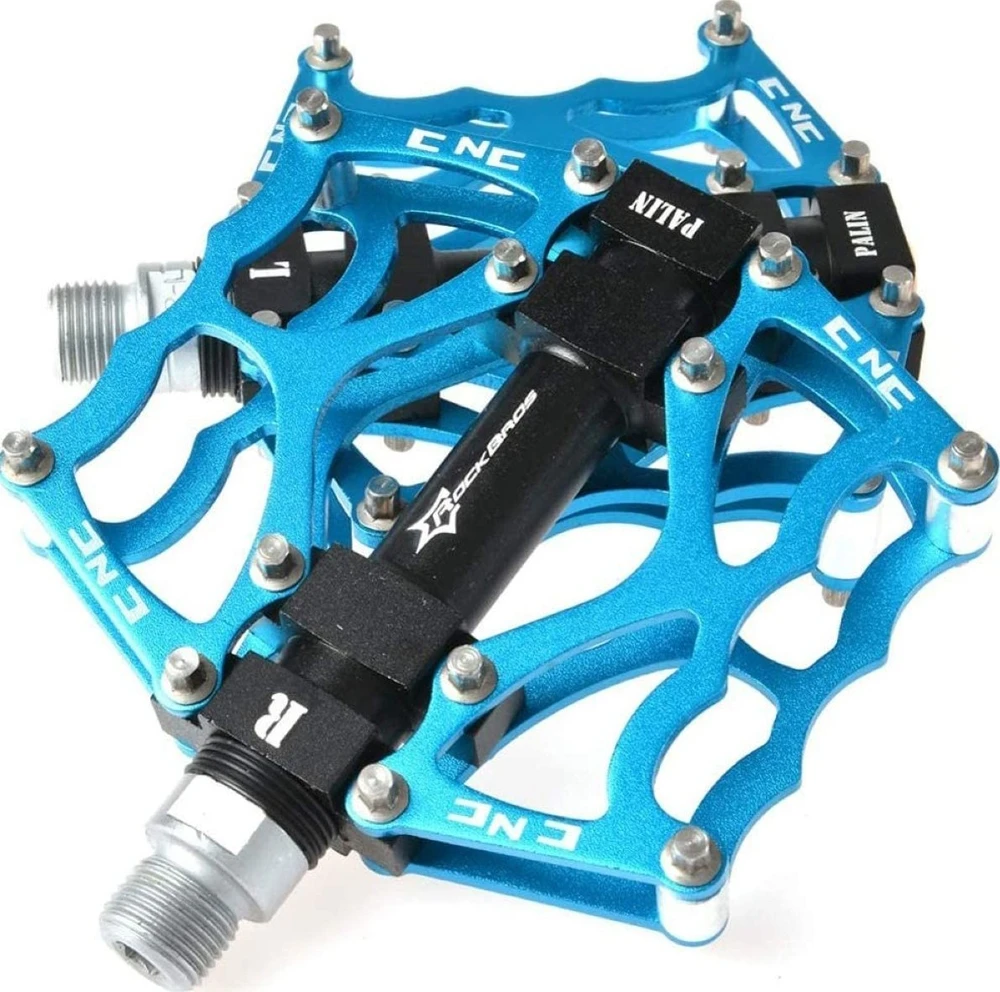 Rockbros JT201012LBL bicycle pedal set – mėlynas