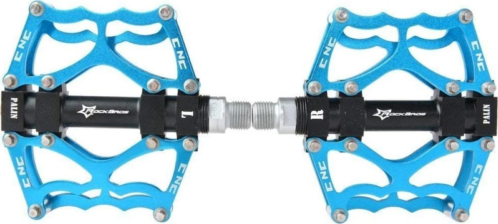 Rockbros JT201012LBL bicycle pedal set – mėlynas