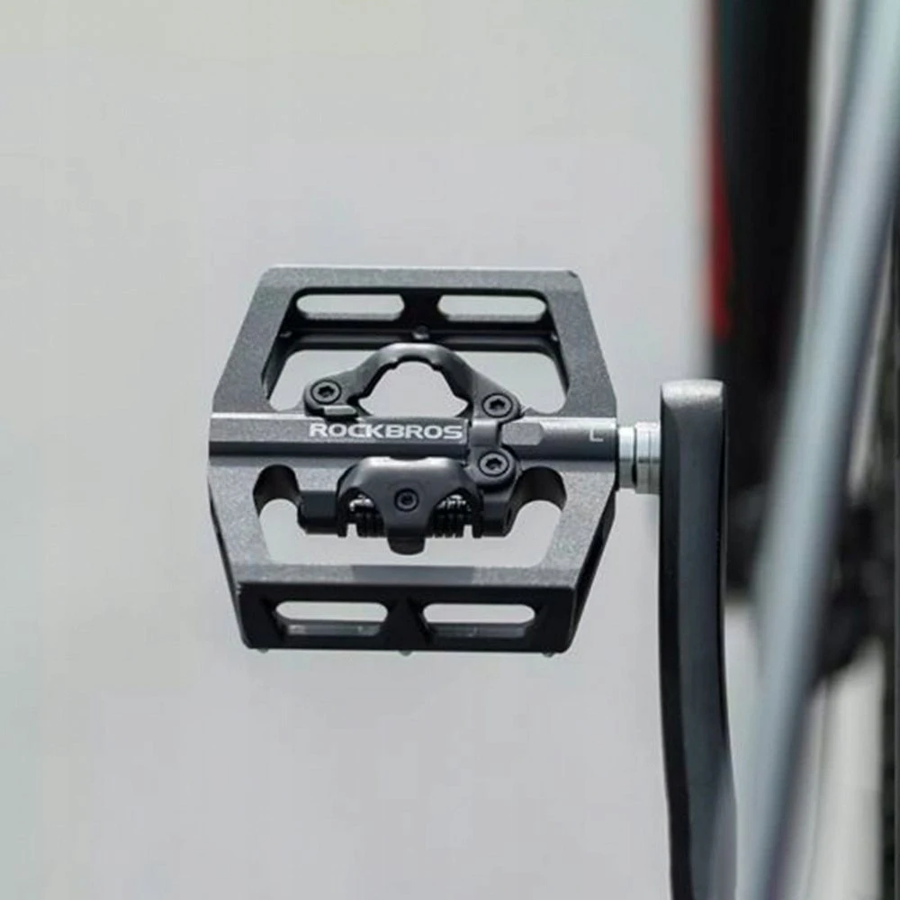 Rockbros PD15-BK Aluminum Alloy Bicycle Pedal Set – juodos spalvos