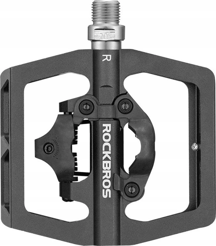 Rockbros PD15-BK Aluminum Alloy Bicycle Pedal Set – juodos spalvos
