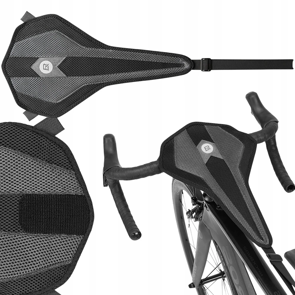 Rockbros D61 prakaito apsauga – juoda ir pilka