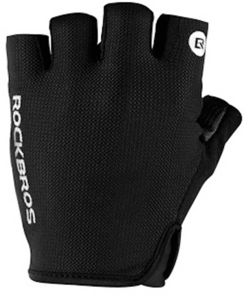 Rockbros S106BK dviratininko pirštinės, dydis M – juodos spalvos