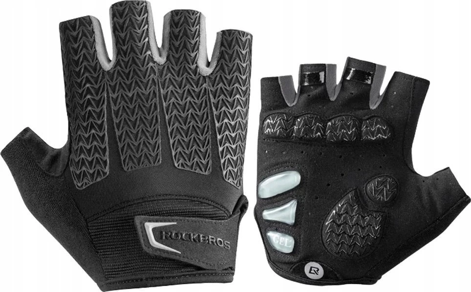 Rockbros S169BGR S cycling Pirštinės gel inserts - pilka
