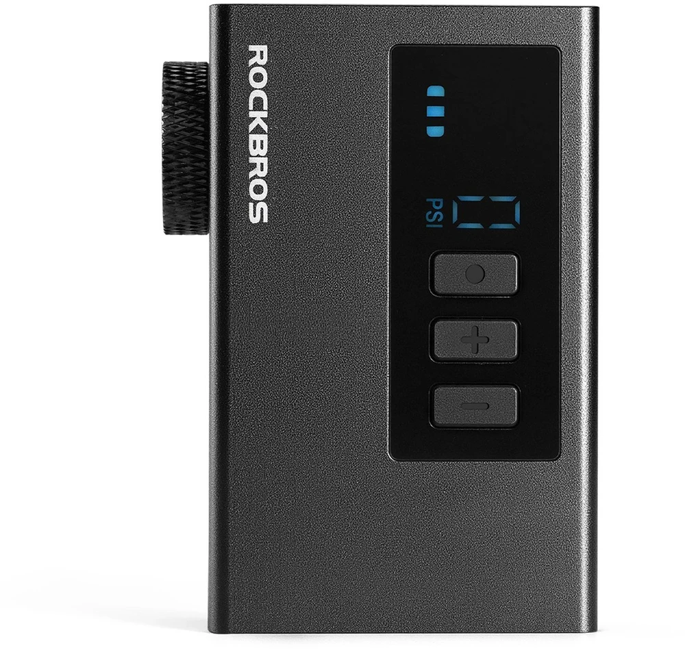 Rockbros AS240 PRO belaidis siurblys 120 psi kompresorius 420mAh - juodas