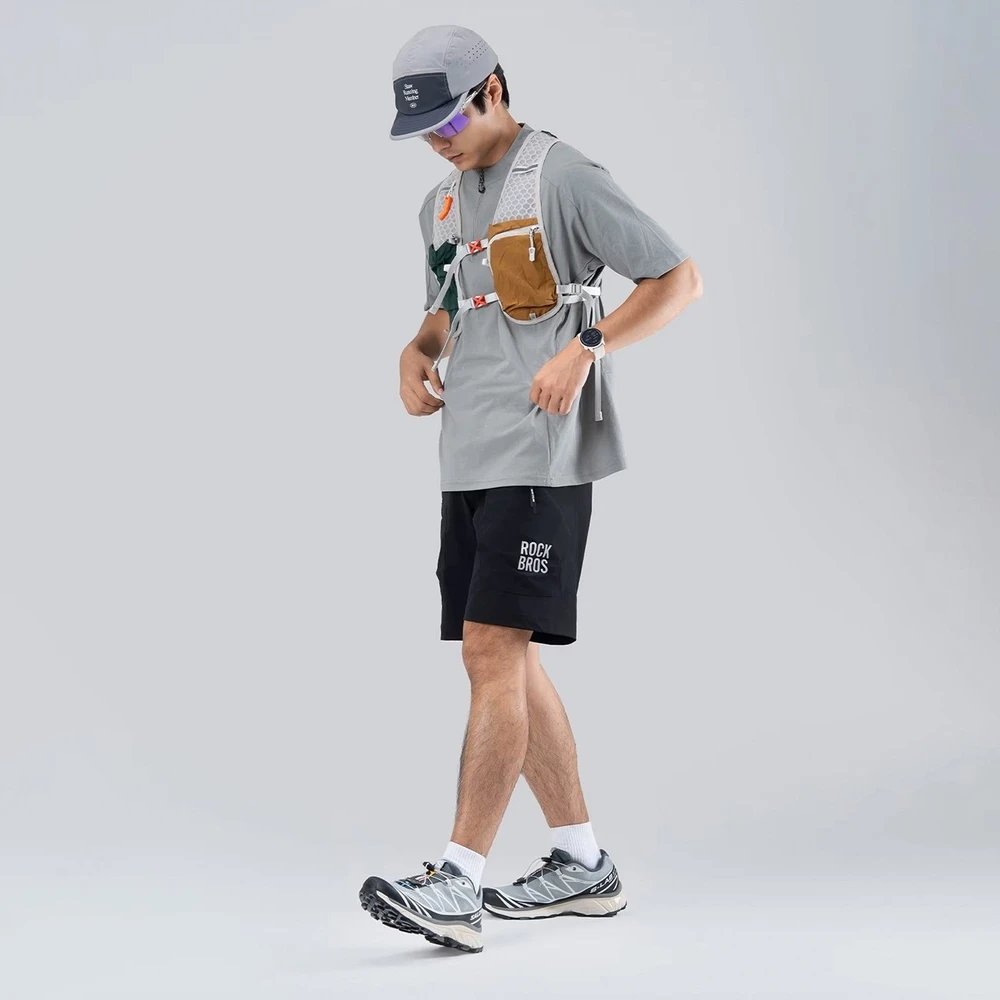 Rockbros YDDK015 shorts with belt dydis XXL - juodas