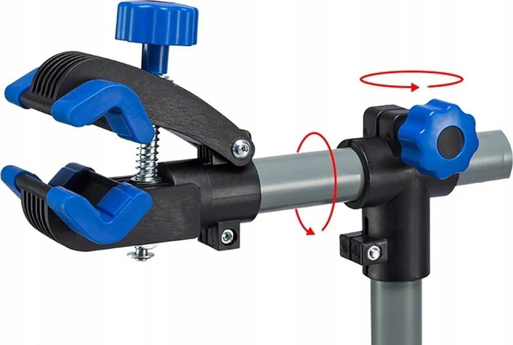 Rockbros MP-02 grindų aptarnavimo stovas dviračiams su rankenėlėmis - juodas