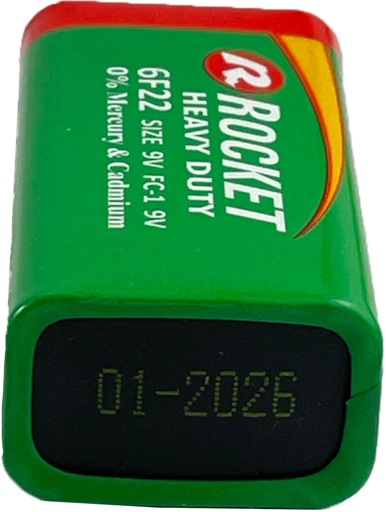 Rocket 6F22-1AA (9V) celofano pakuotė 1 vnt.