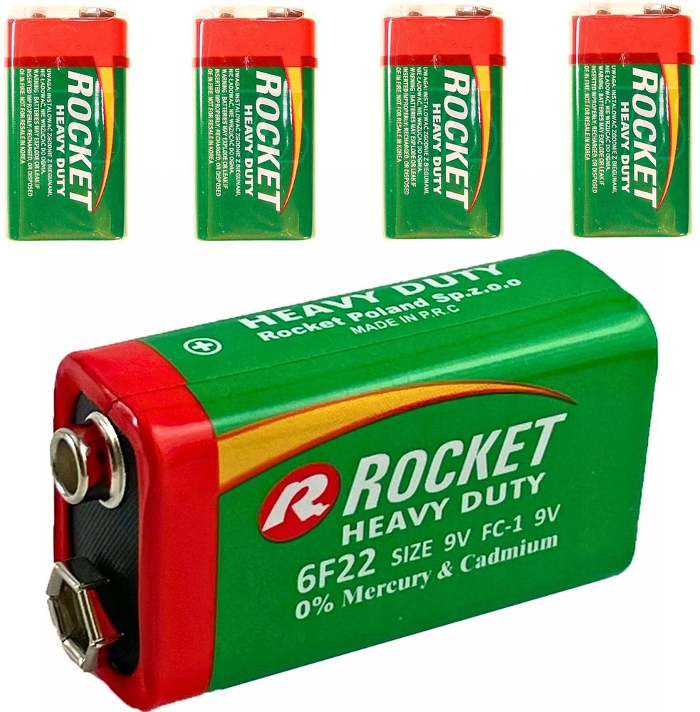 Rocket 6F22-1AA (9V) celofano pakuotė 1 vnt.