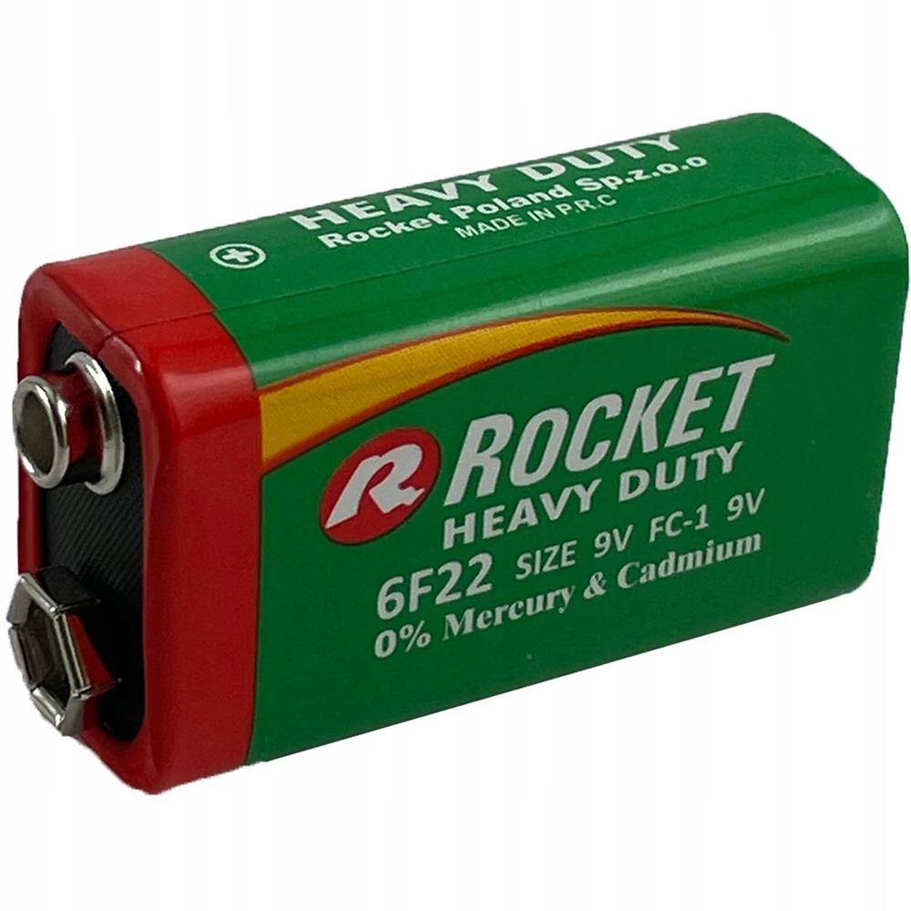 Rocket 6F22-1AA (9V) celofano pakuotė 1 vnt.
