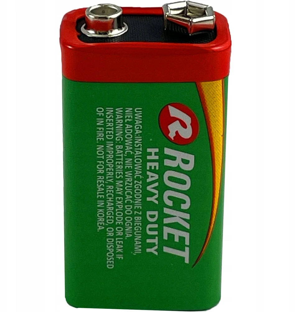Rocket 6F22-1AA (9V) celofano pakuotė 1 vnt.