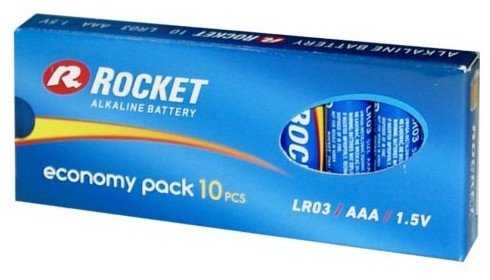 Rocket Rocket LR03-10BB (AAA) ECO Pack Blistera iepakojuma 10gb.