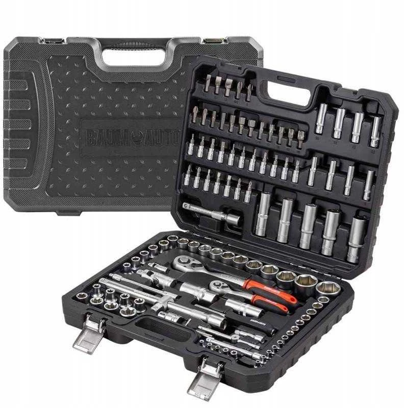 Įrankių rinkinys Rockforce Įrankių rinkinys 1/2" i 1/4" 109el. (6-kątnych) (4-22mm)