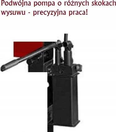 Rockforce 20t dirbtuvės hidraulinis presas su matuokliu ir dvigubu siurbliu
