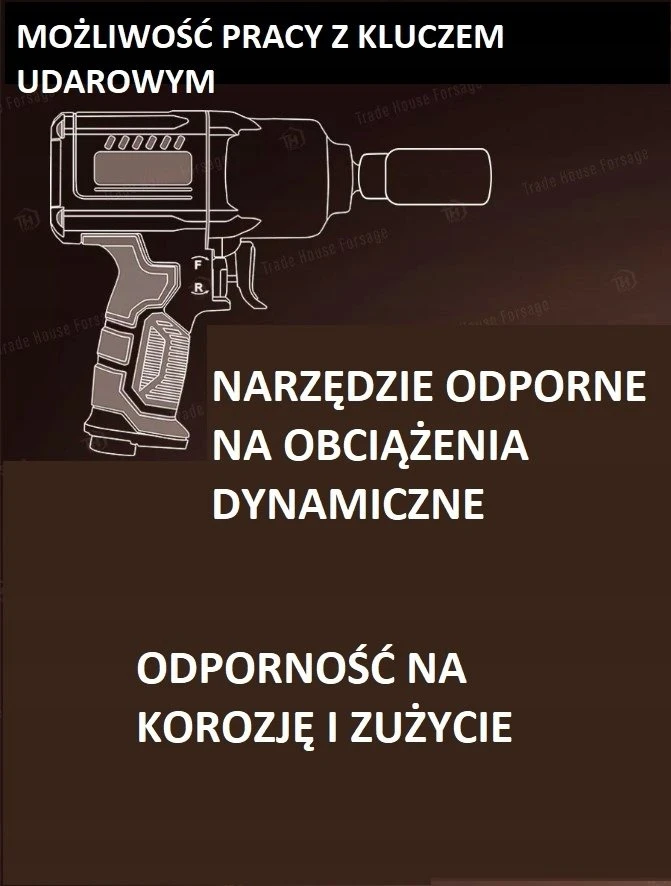 Rockforce 76 mm 1 colio gilaus smūgio lizdas (6 taškų)