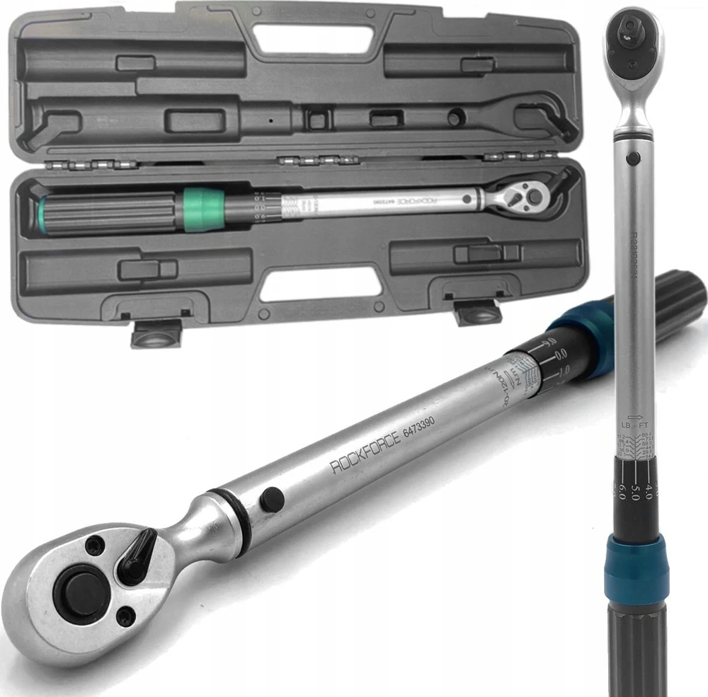 Rockforce Wmc ROCKFORCE DINAMOMETRINIS RAKTAS 3/8″ 20-120Nm PREMIUM