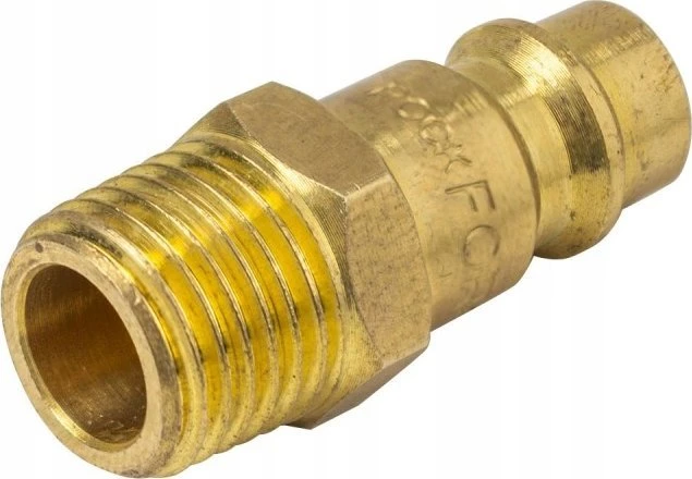 Rockforce Greito atjungimo mova su išoriniu sriegiu 1/4'' ir plastikiniu laikikliu