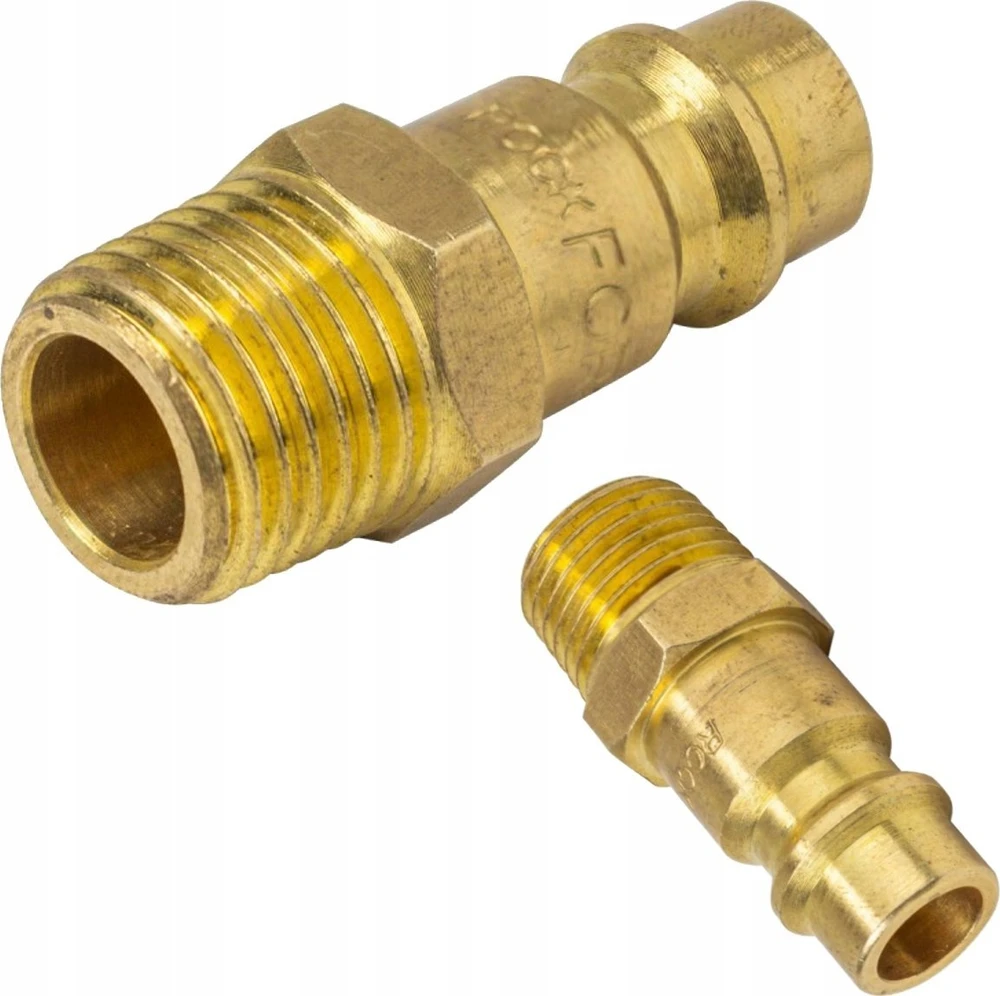Rockforce Greito atjungimo mova su išoriniu sriegiu 1/4'' ir plastikiniu laikikliu