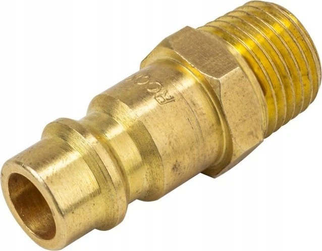 Rockforce Greito atjungimo mova su išoriniu sriegiu 1/4'' ir plastikiniu laikikliu