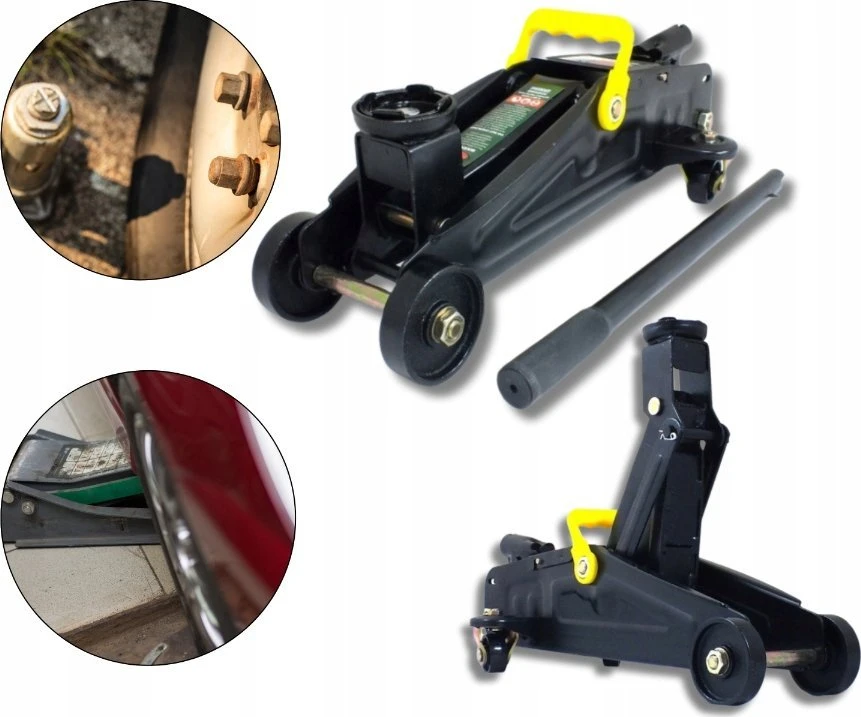 Rockforce Hidraulinis kilnojamasis keltuvas „Profi“ sustiprintas 2 t (aukštis min. 135 mm, maks. 320 mm)
