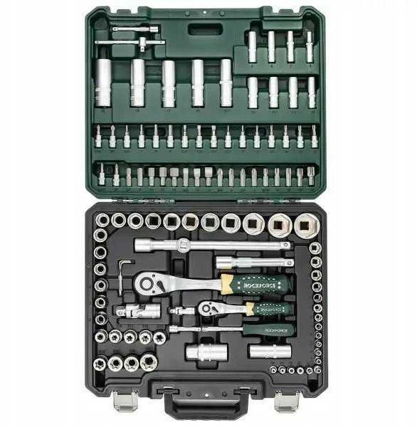 Įrankių rinkinys Rockforce Įrankių rinkinys 108el. 1/4" 1/2" Xi-on Cr-V (6-kątnych) (4-32mm)