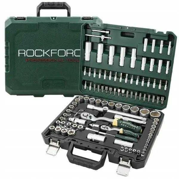 Įrankių rinkinys Rockforce Įrankių rinkinys 108el. 1/4" 1/2" Xi-on Cr-V (6-kątnych) (4-32mm)