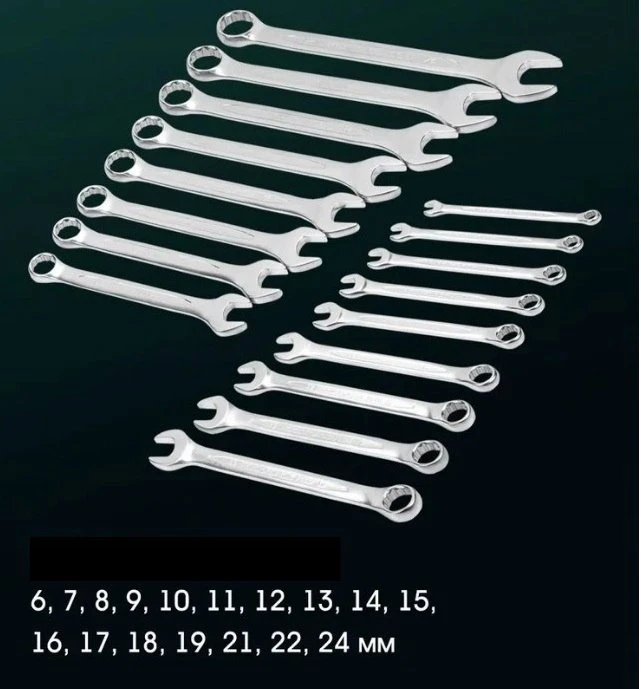 „Rockforce“ įrankių rinkinys, 142 dalys + 6 dalių 1/4", 3/8" ir 1/2" (6 ir 12 kampų) įrankių rinkinys (4–36 mm)