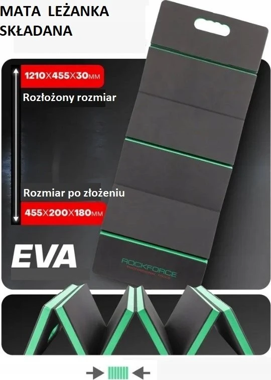 Rockforce lankstymo dirbtuvių kilimėlis 1210x455x30mm