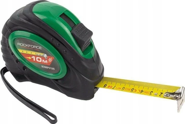 Rockforce matavimo juosta (riedėjimo matas) 10m x 25mm