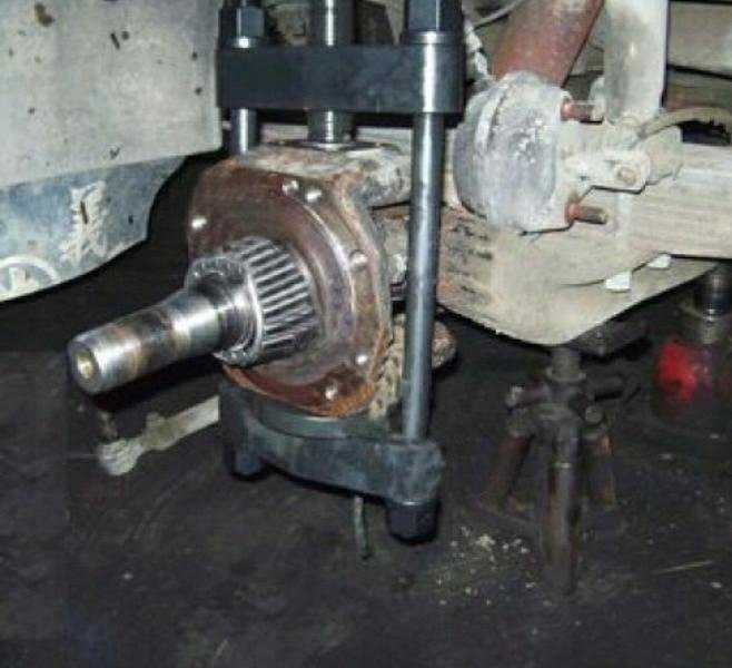 Rockforce Mobilus hidraulinis kaiščio presas 75t