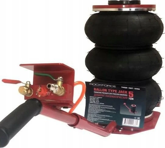 Rockforce Pneumatinis pagalvinis keltuvas – sniego senis, 5 t