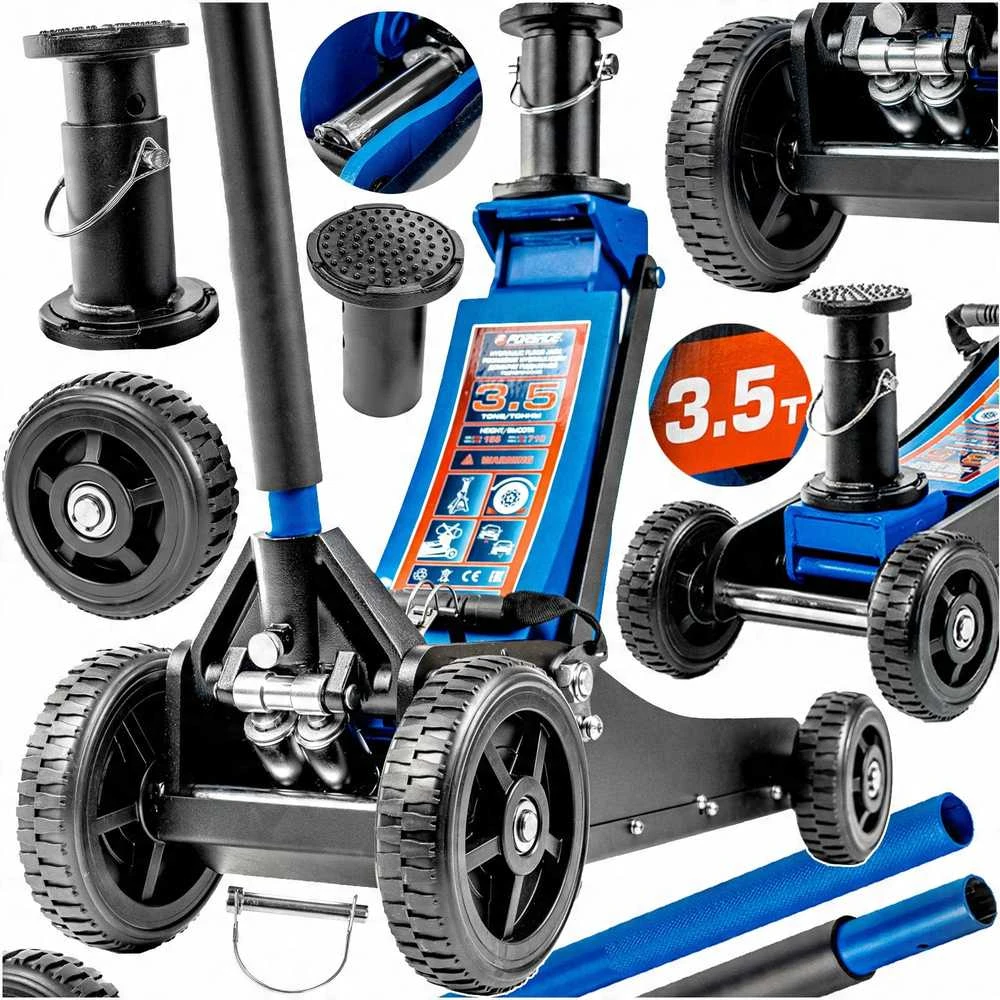 Rockforce Hidraulinis keltuvas 3.5t off-road (h min 155mm, h max 710mm)