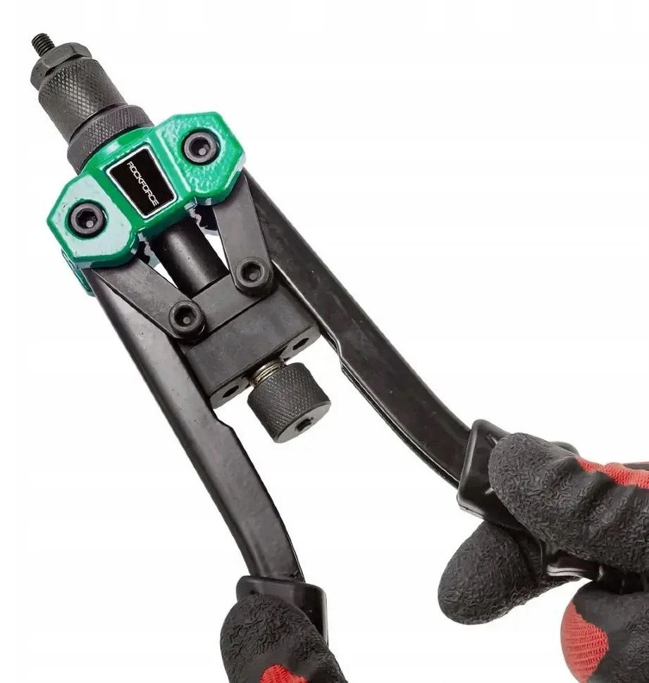 Rockforce Riveter kniedžių veržlėms sustiprinta (L - 320 mm, - M3, M4, M5, M6, M8, M10)