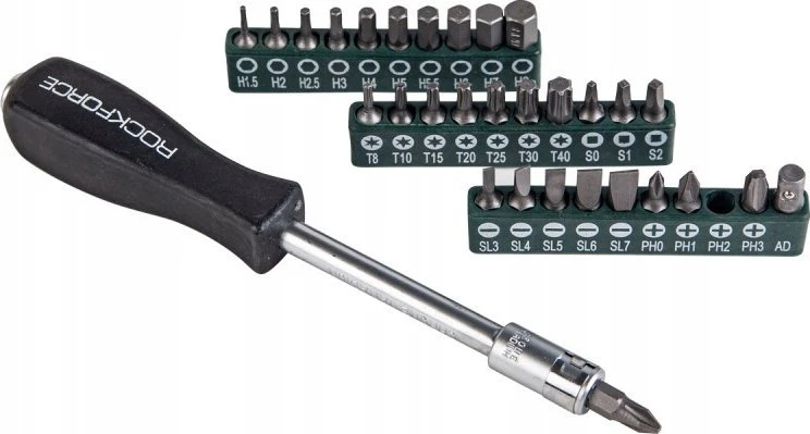 Rockforce Wmc ROCKFORCE RAKTŲ RINKINYS 1/4″ 62 vnt.
