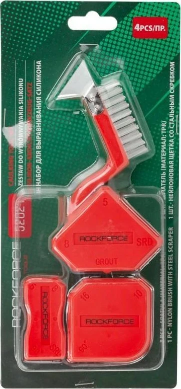 Rockforce silikono/hermetiko šalinimo mentelių rinkinys