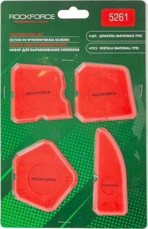 Rockforce silikono/hermetiko šalinimo mentelių rinkinys