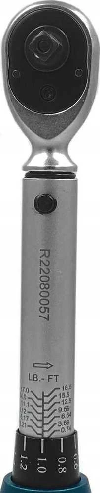 Rockforce Wmc ROCKFORCE DINAMOMETRINIS RAKTAS 1/4″ 1-25Nm PREMIUM