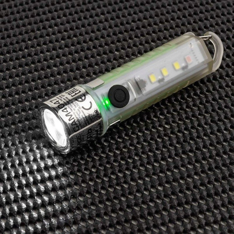 Rockforce Mini LED akumuliatorinė žibintuvėlė 6 viename USB-C 100 lm 500 mAh