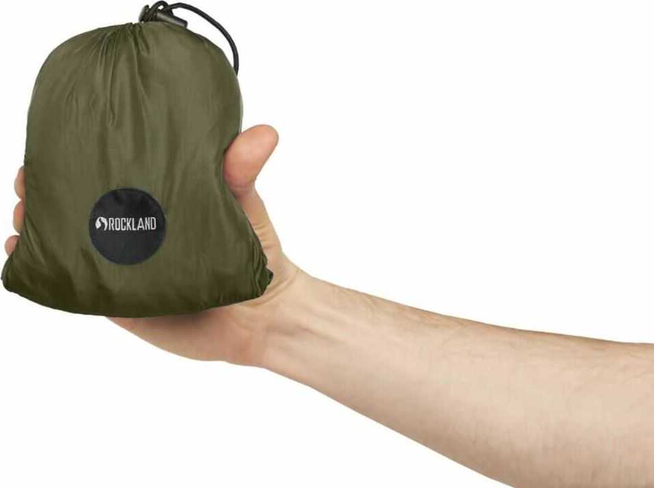 Rockland Canyon Single Ultralight – ultralengvas vienvietis hamakas Dark Žalias