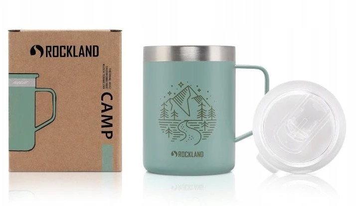 Rockland Camp Mug Žalias 350 ml žalias termopuodelis