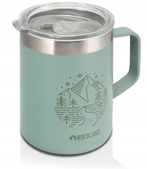 Rockland Camp Mug Žalias 350 ml žalias termopuodelis
