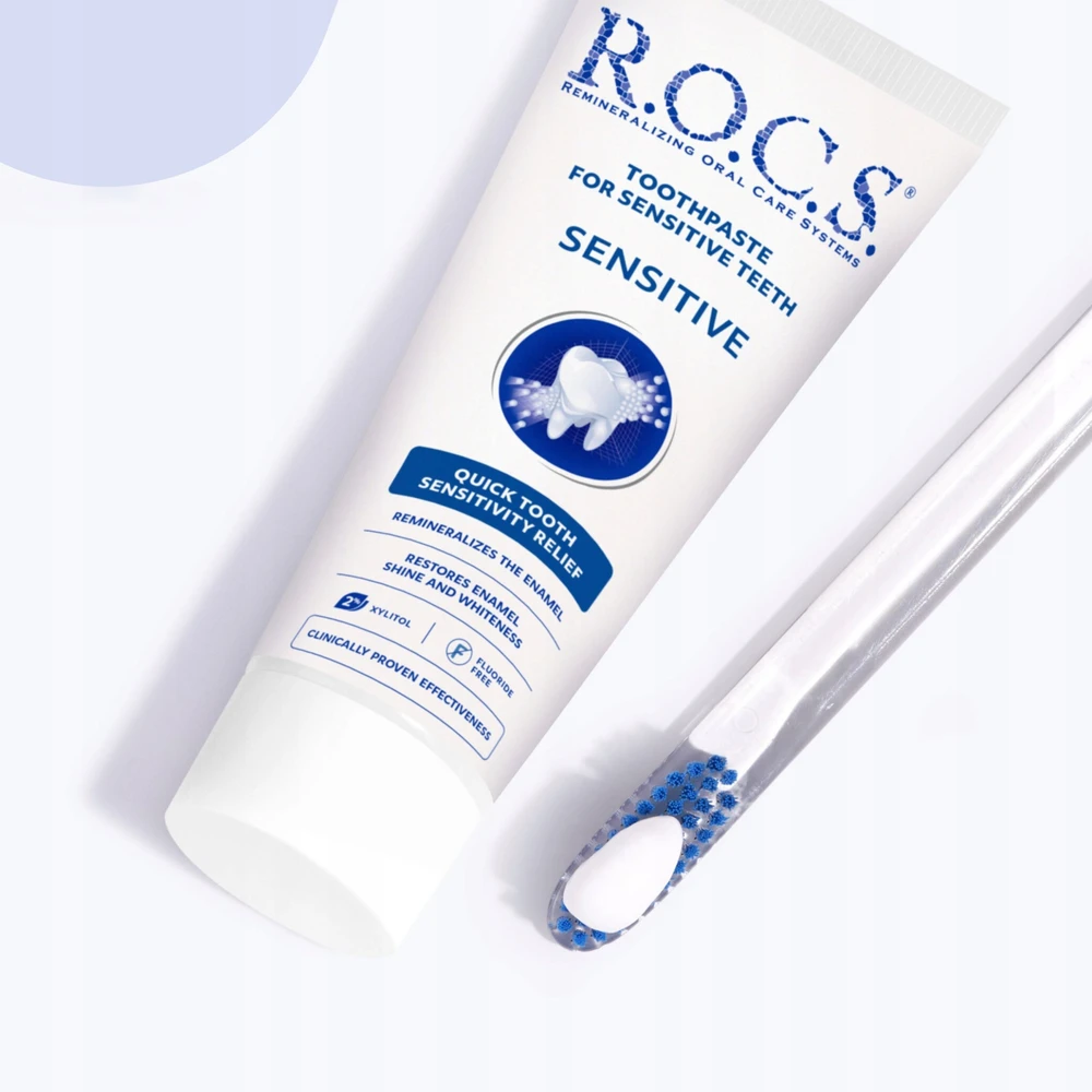 R.O.C.S. ROCS DANTŲ PASTA SENSITIVE 75ml pasta