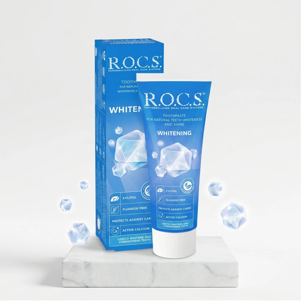R.O.C.S. ROCS DANTŲ PASTA WHITENING 75 ml pasta
