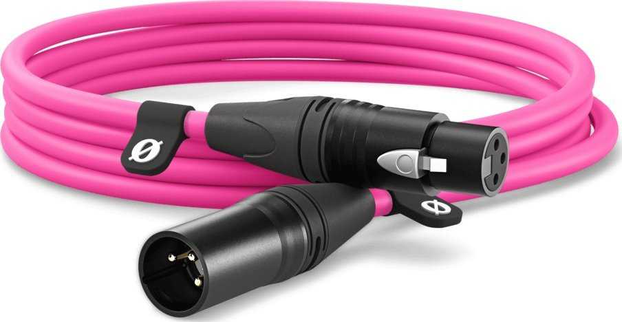 RODE - Kabelis XLR 3m Rožinė rožinė